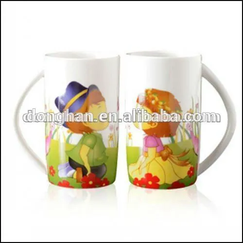 2014 hot sale high quality couple ceramic mug