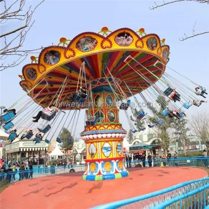 Outdoor Amusement Park Flying Chair Rides Equipment