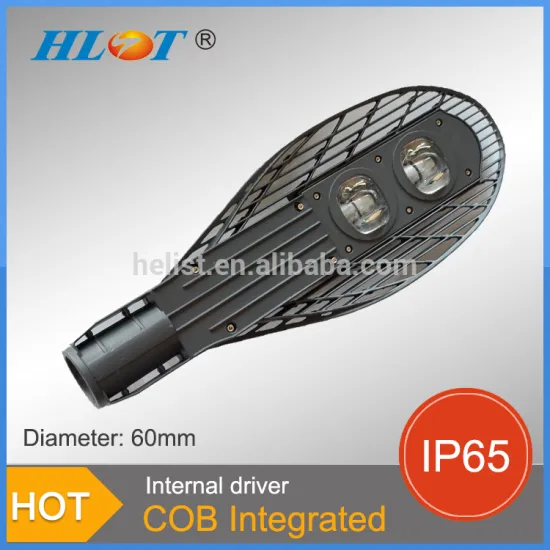 Helist 120W LED street lamp housing IP65 die casting square for lamppost