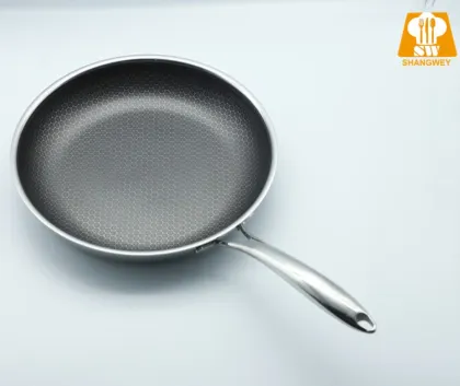 Non-stick honeycomb frying pan
