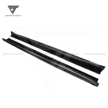 Supertechnics Carbon Fiber Side Skirts for Porsche Cayenne 9y0 2018-2022