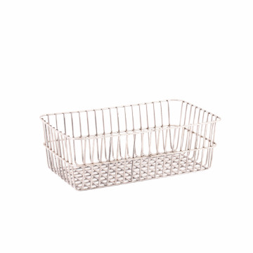 Customized Logo Stainless Steel Metal Mesh Basket