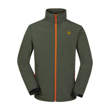 Men's Softshell Jacket, Customized Colors and Sizes are Welcome