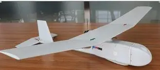 White Small Unmanned Aerial Vehicle For Reconnaissance