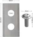Λεπτές αντικατάστασης για worx landroid ρομποτικά χλοοκοπτικά
