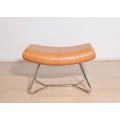 Leather Boconcept Imola lounge Chair and stool