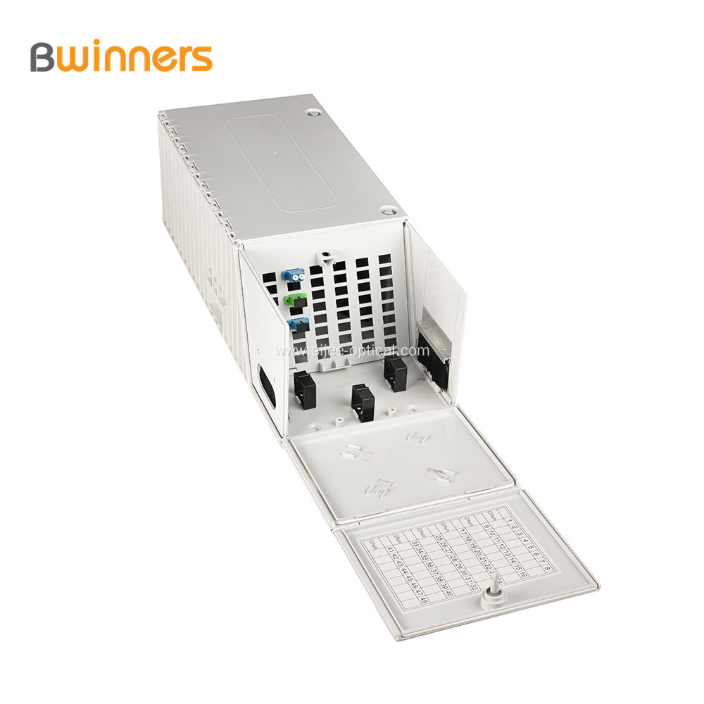 48 Cores Wall Mount Multi-Operator Fiber Distribution Hub Termianl Box