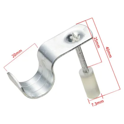 Pipe clamps decoration materials