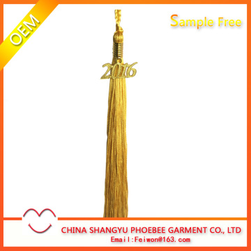 Hot Sell Graduation Cap Tassel With Gold 2016 Charms