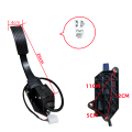 Customized suspended accelerator pedals