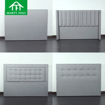 Perabot Bilik Tidur Pengilang Kustom: Bingkai Katil Fabrik Berpaduan dengan MDF Divan dan Headboard Kayu Pepejal