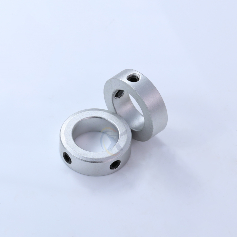SCSRAW/SCSSAW Smooth Shaft Collar Top Screw Fixing Rings & Locking Components