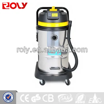 Lower noise stainless steel hand wet and dry vacuum cleaners
