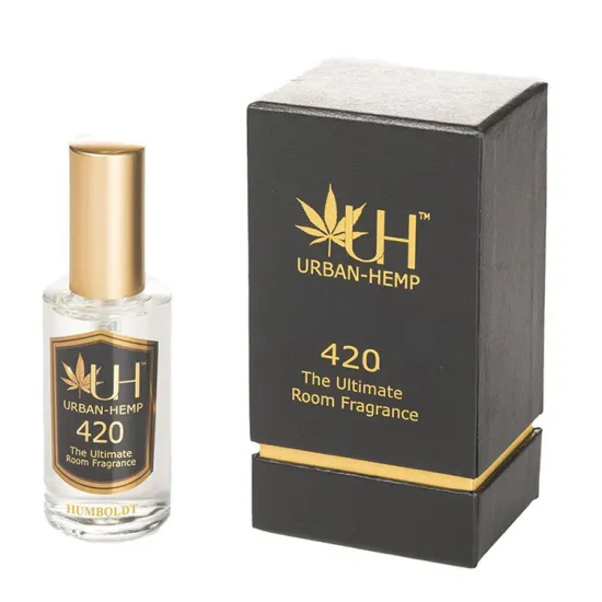 CBD lip balm box 50ml canabis perfume boxs