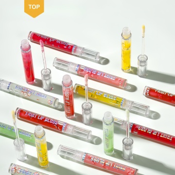 High Quality Moisturizing Fruit Liquid Lip Gloss with Anti-Dry Essence
