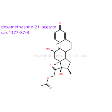 Vente chaude de la poudre de dexaméthasone-21-acétate