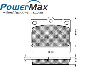 Automotive Spare Parts / Brake Pad / HYUNDAI/ OE:04491-12141