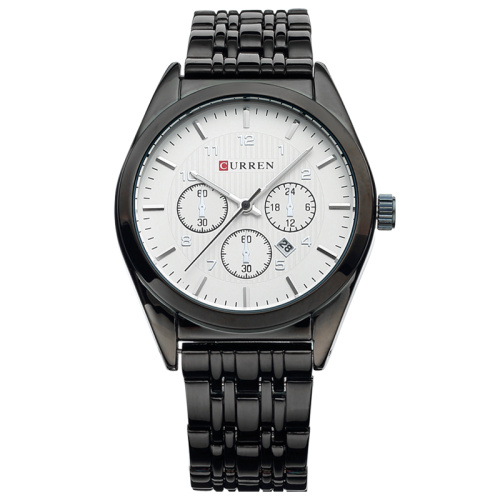 Business Full Stainless Steel Quartz Men Watch