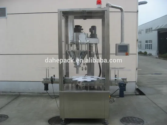 Automatic Rotary Pepper Powders Bottles&Cans Filling Machine, Powder Filling Machine