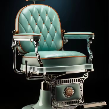 Vintage Heavy Duty Beauty Salon Hydraulic Hair Cut Chair