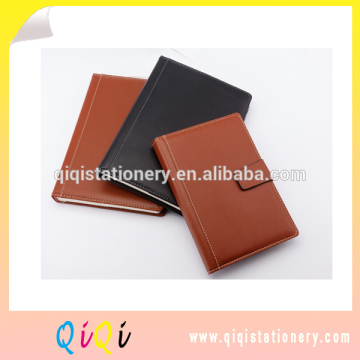 2016 traditional faux leather B5 medium notebook