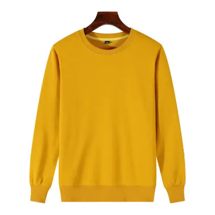 Plain Wholesale Crewneck Unisex Pullover Sweatshirts