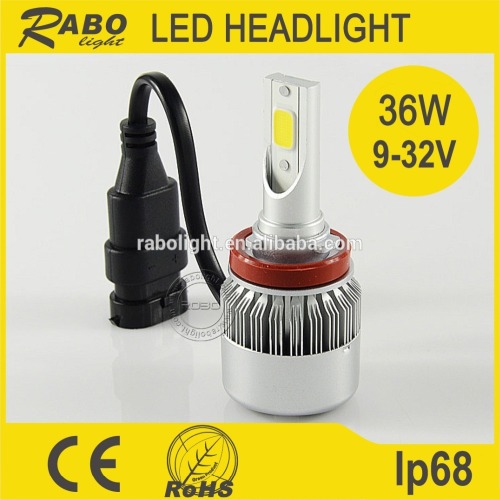 automobiles motorcycles e-mark headlight good quality low price fan led headlight bulb