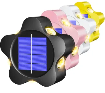 Star Shape Solar Fence Light