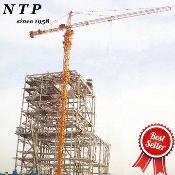GuangXi NTP brand 32 Tons,Tip load 7.5 Tons, length 70m QTZ 7075 Construction Building Slewing Self tower crane price