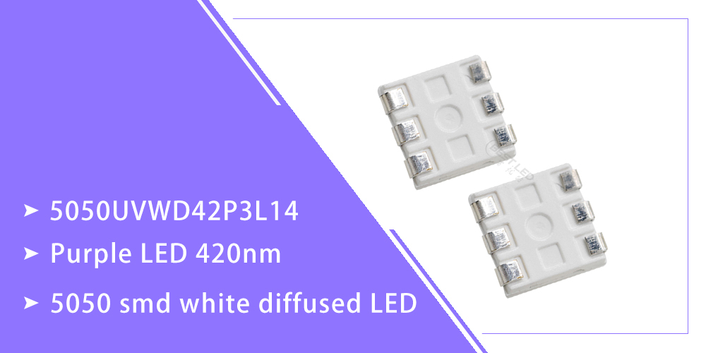 5050 SMD Purple light 