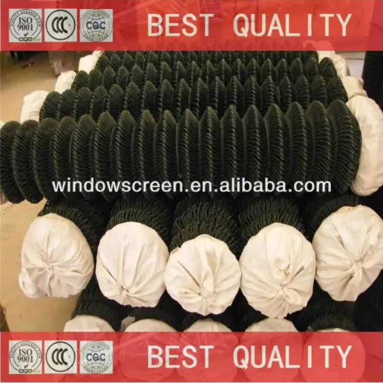 low carbon steel chain link fence