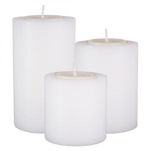 Resin White Candle Holders For Decor