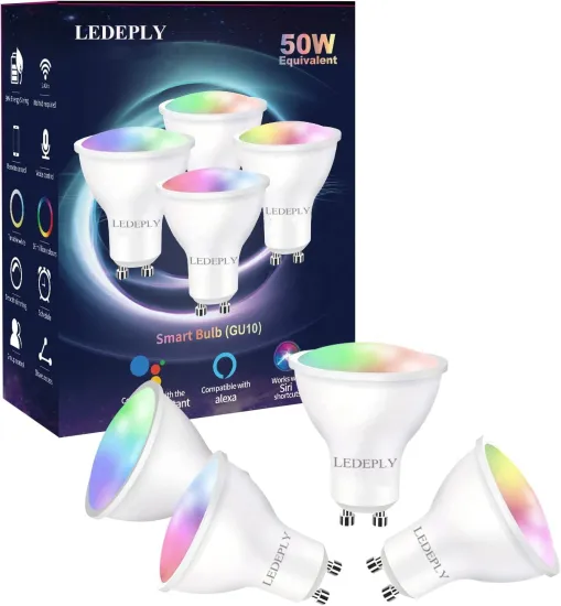 WIFI Smart GU10 RGB Dimmable LED Spot Light