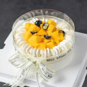 Transparent Mousse Cake Surround Film for Chocolate Mousse Cake Collar - Available in Multiple Sizes (6cm, 8cm, 10cm, 12cm, 16cm, 20cm)