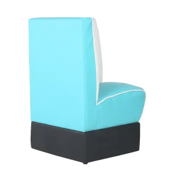 Single Seat Retro Diner Booth Dining Booth