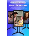 LED backlit LCD live streaming flat panel display