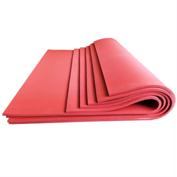 Ketumpatan Rendah Boam Red Board Silicone Foam Roll