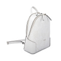 Girls White Leisure multifunction Mini Cow Leather Backpack