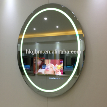 Gaobomei small size lcd advertising digital magic mirror with ad management software/wifi