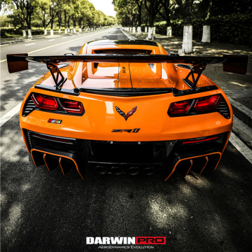 Carbonado Carbon Fiber Trunk Spoiler for Chevrolet Corvette C7