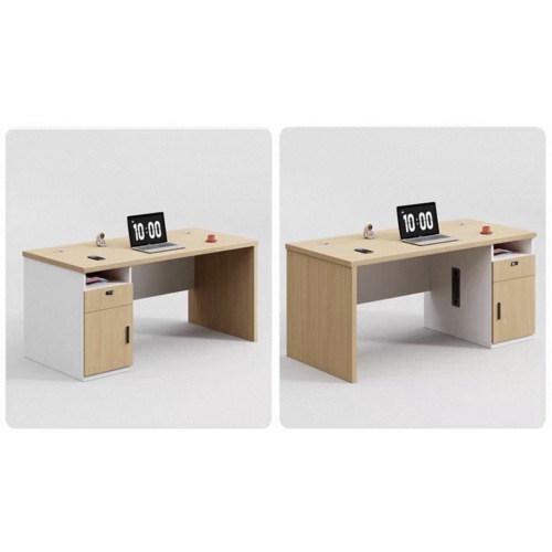Mesa individual contemporânea para computador com gaveta