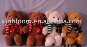 C0857plush christmas bear