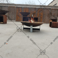 Corten Steel Metal Outdoor Fire Pits Pits