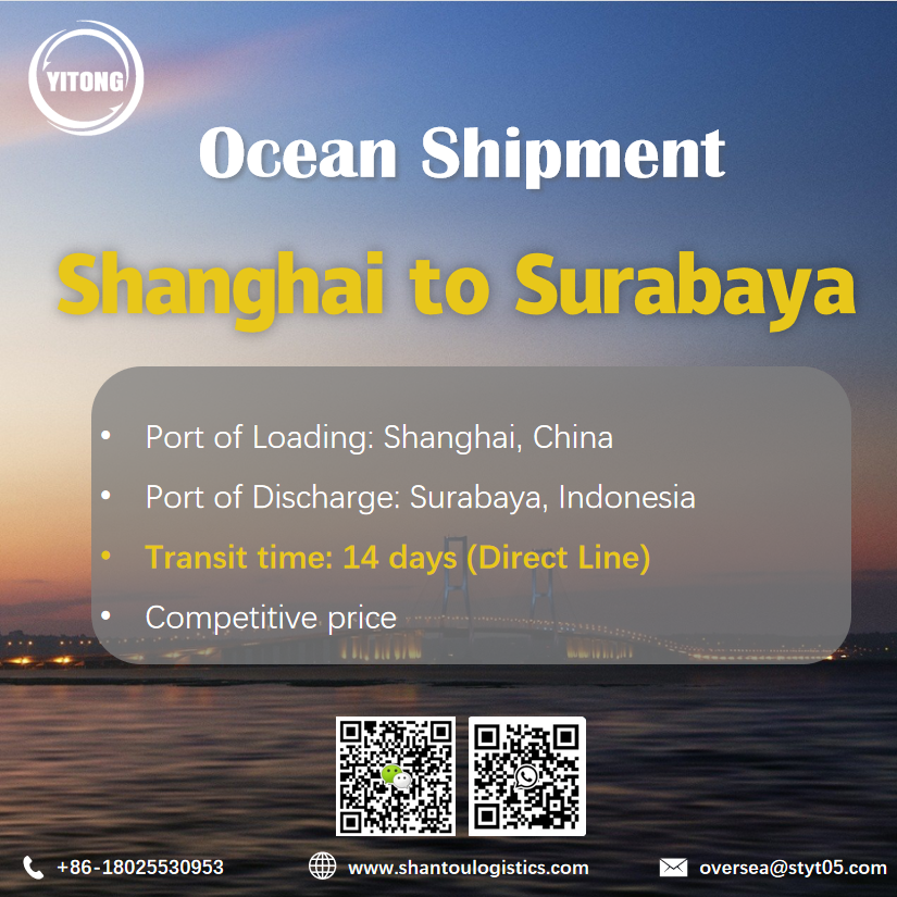 Shanghai to Surabaya