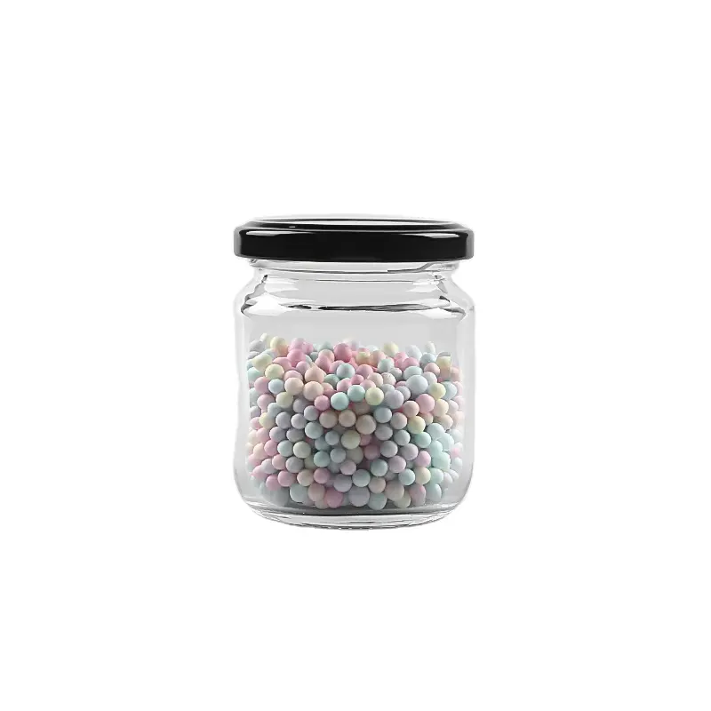 195ml Glass Jar With Lid Png