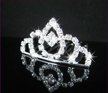 Small baby children's jewelry diamond crown children tire crown princess hair accessories
