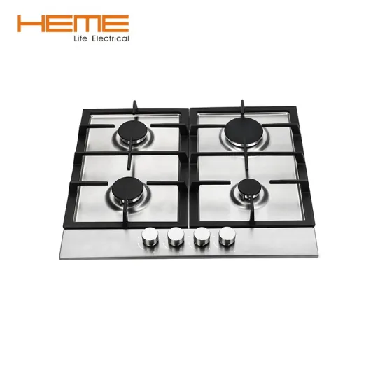 HEME Home Cooking Appliances 60cm 4 Burner Stainless Steel Built-In Gas Stove
