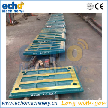 Metso C125 jaw crusher mining wear parts swing jaw plate