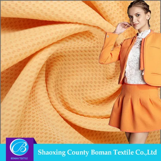 Top selling Elegant Spandex elastic polyester honeycomb mesh jersey fabric