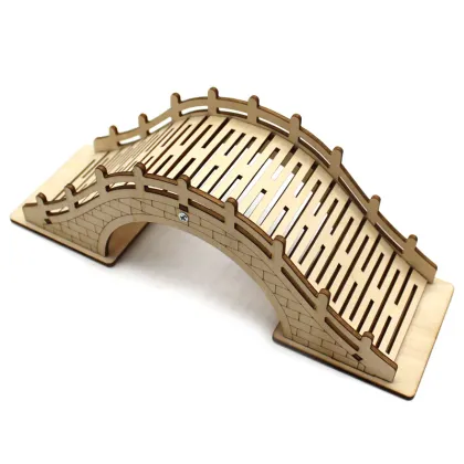 DIY Wooden Science Teaching Aids: Construct Your Own Arch Bridge Model for Physics & STEM Experiments